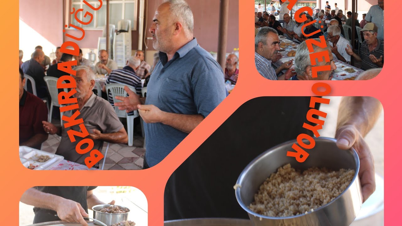 ŞEFAATLİ'DE DÜĞÜNLERİN VAZ GEÇILMEZI DÜĞÜN YEMELERININ DUASI
