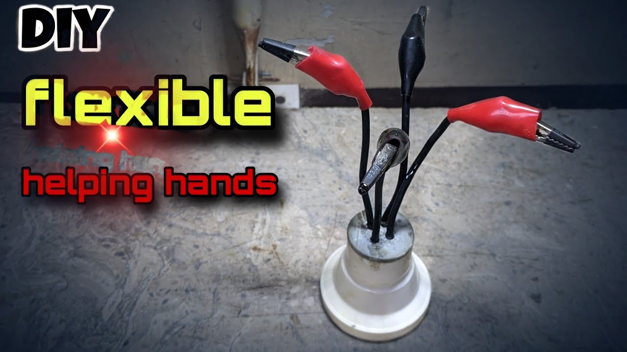 how to make soldering helping hands at home 