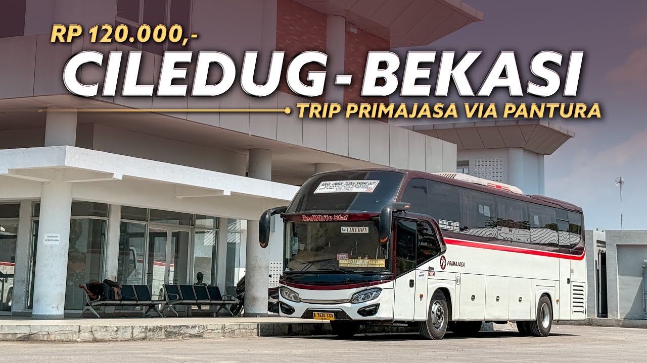 Mencoba Rute Paling Timur Bus Primajasa via Pantura! Apakah Ramai?? Trip CILEDUG - BEKASI