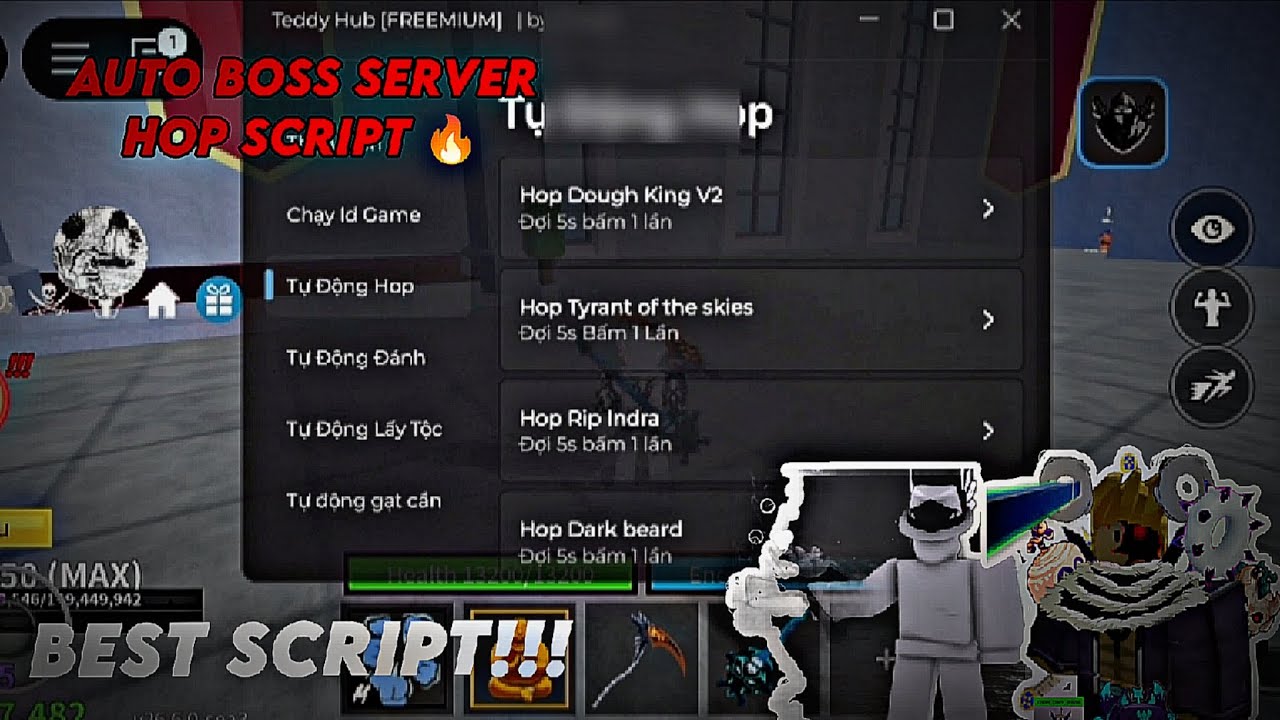 BEST BOSS SERVER HOP SCRIPT YET??? No CLICKBAIT 100% Working 💯