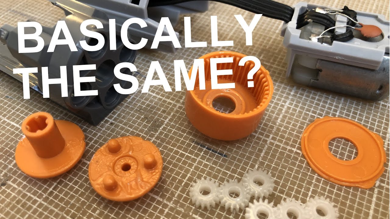 Testing More FAKE eBay LEGO Technic Motors (M and L)
