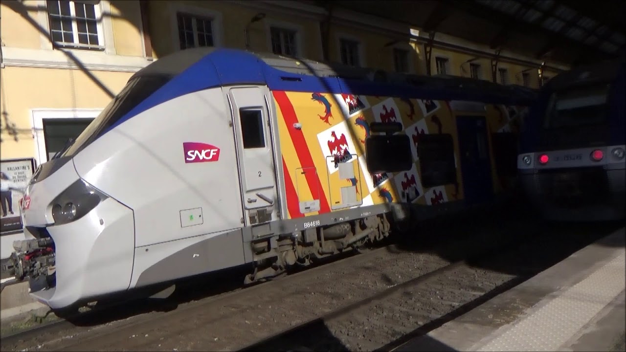 Tram et TER à Avignon, le 9 Novembre 2019