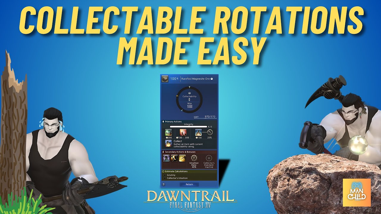 FFXIV - Руководство по ротации коллекционных предметов Dawntrail