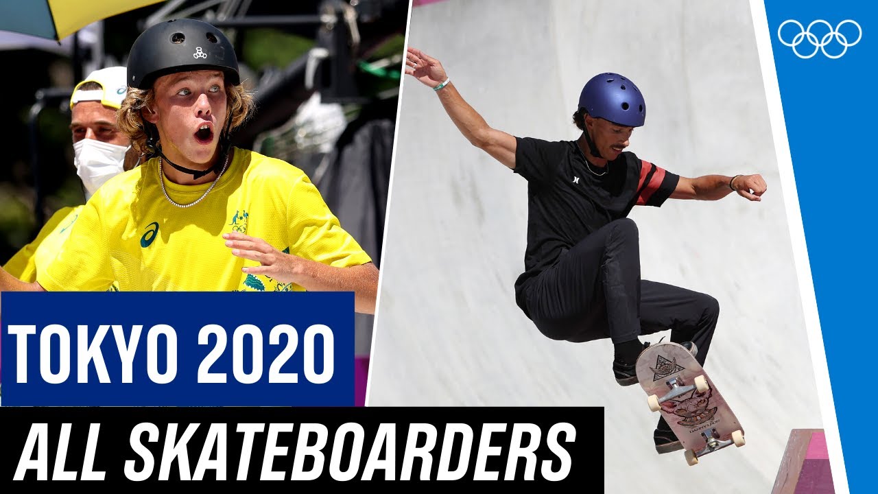 Every Park Skateboarder at Tokyo 2020 | Men's Park