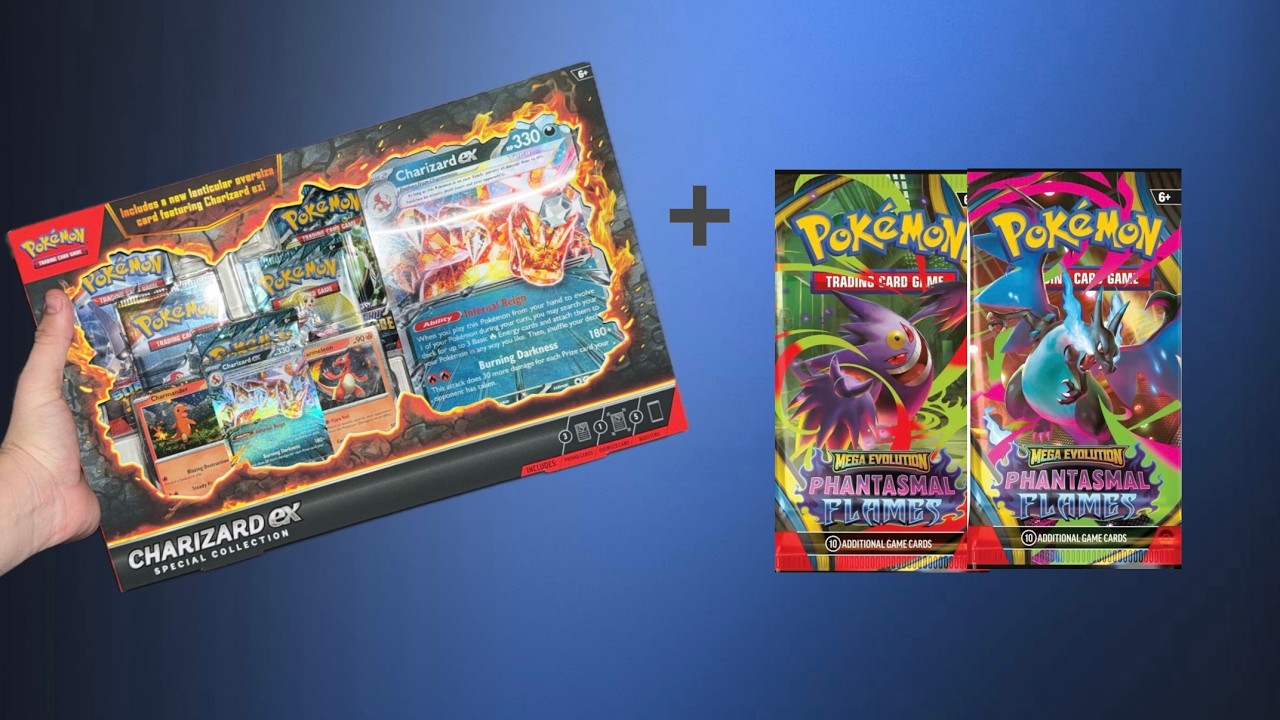 Charizard EX BOX + Phantasmal Flames Opening!