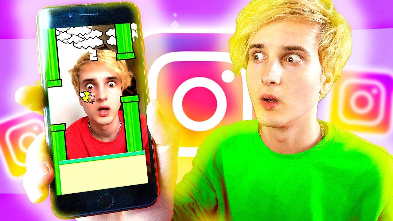 🤳 Я ИГРАЮ В ИНСТАГРАМЕ ✅🎮 ПРОБУЮ *СКРЫТЫЕ* ФИЛЬТРЫ ИНСТАГРАМ