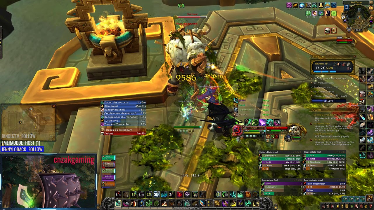 cnZAK | WW Monk | Mythic plus | Atal Dazar +15