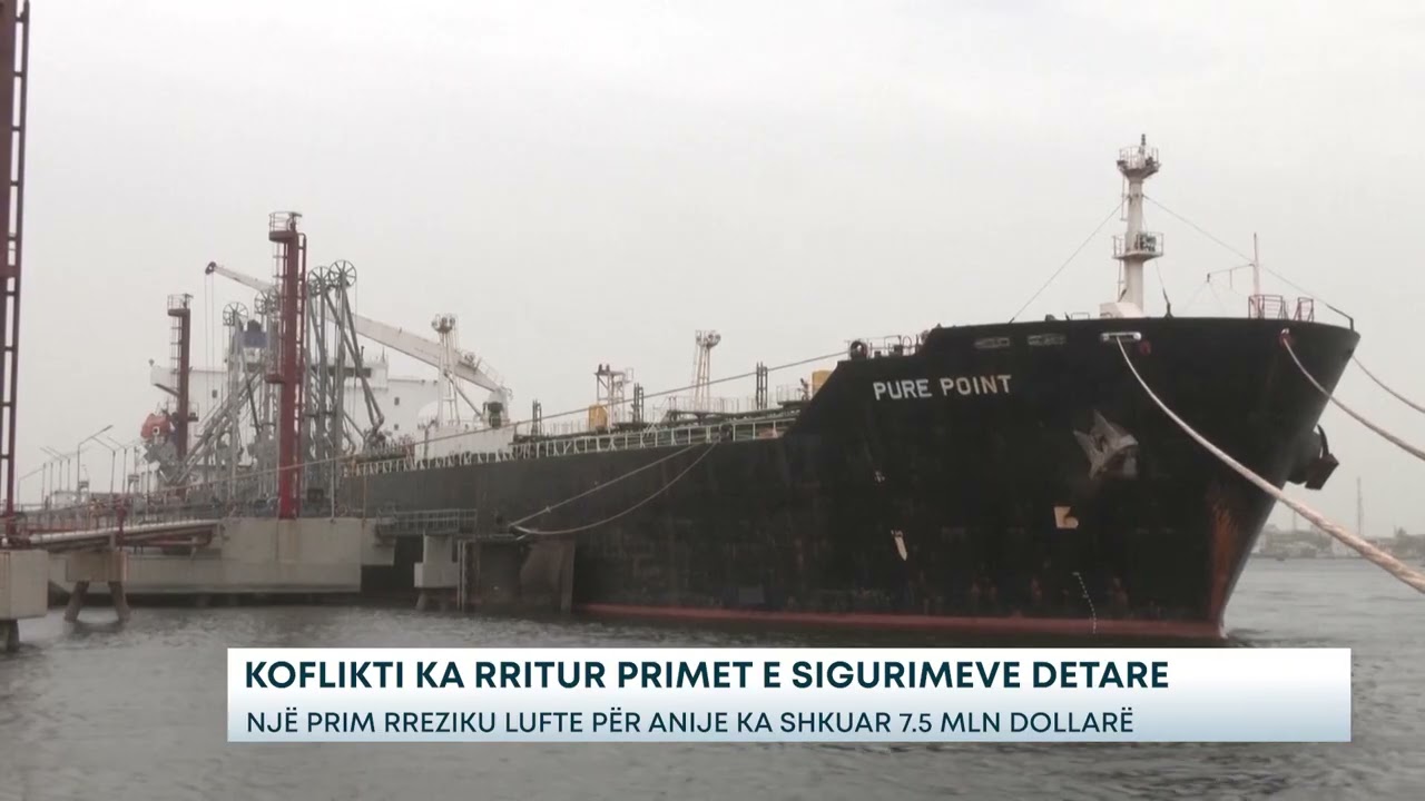 Konflikti ka rritur primet e sigurimeve detare - Një prim rreziku lufte për anije ka shkuar . . .