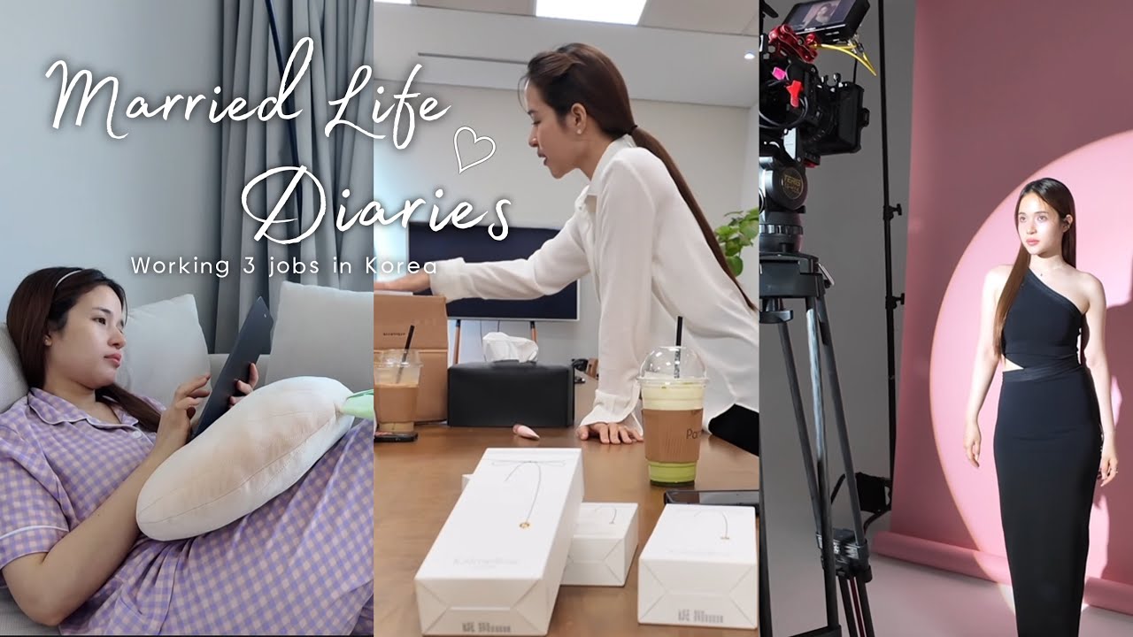 Working 3 jobs in Korea | Married Life Diaries