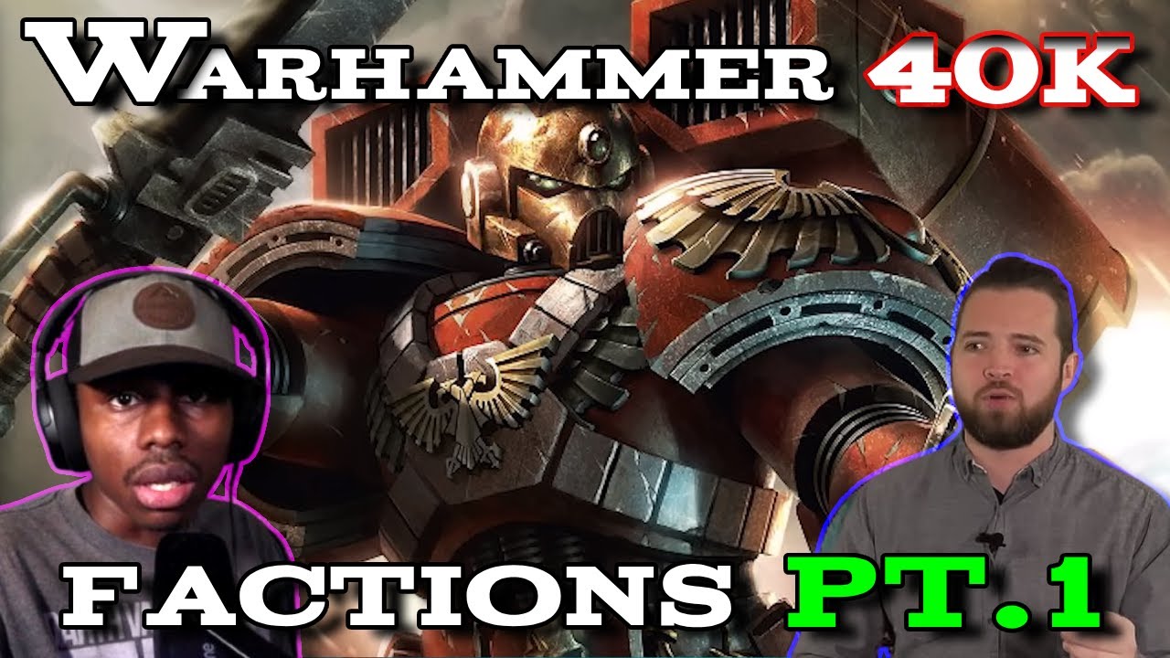 Every Warhammer 40k (WH40k) Faction Part 1 | Fonzie Reacts