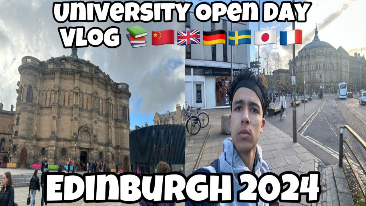 Is the University of Edinburgh Worth It? - Open Day Vlog 2024