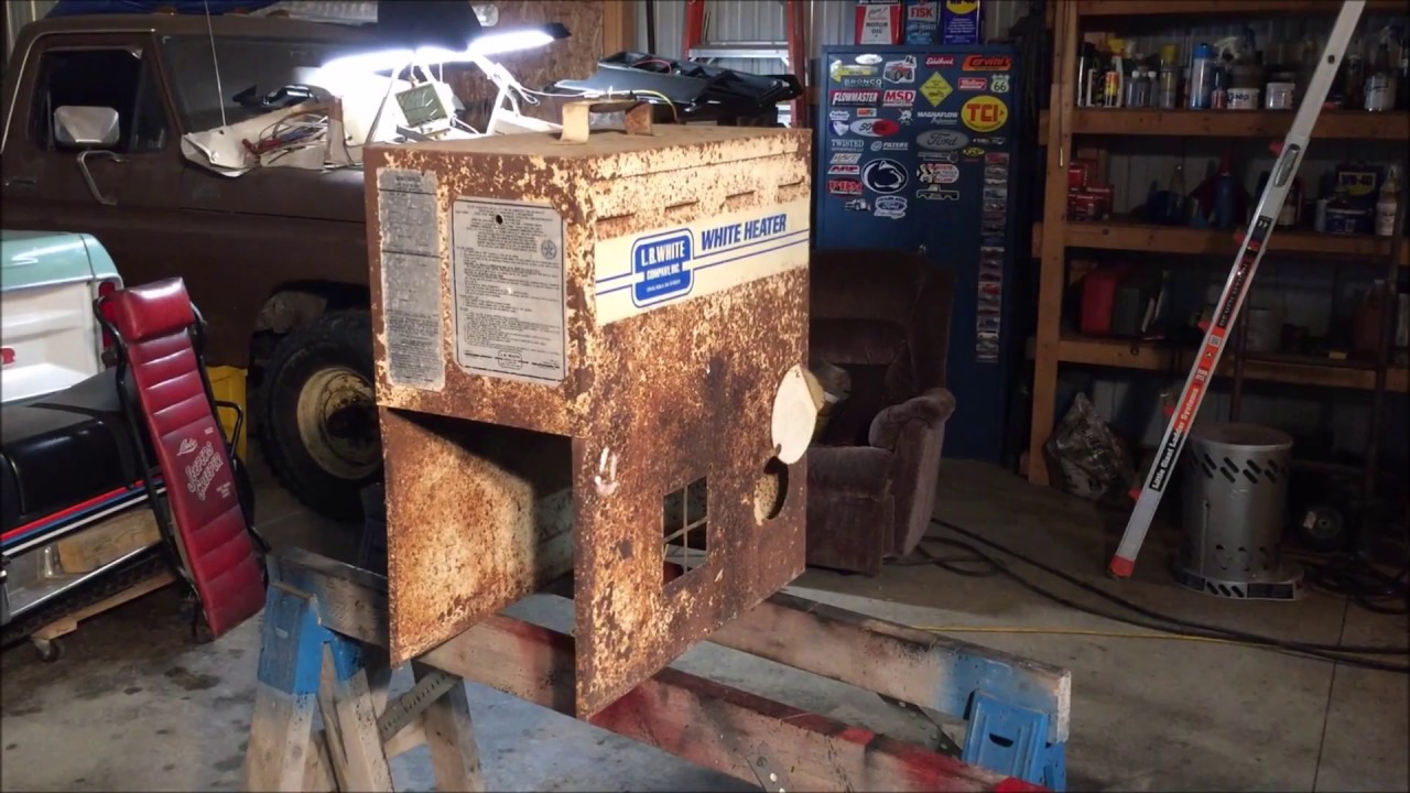 White Shop Heater Restoration