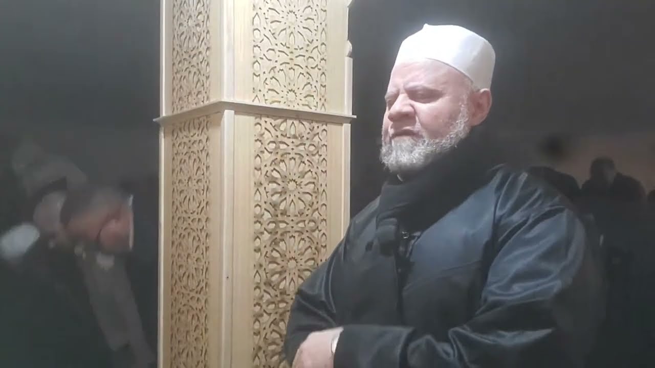 صلاة العشاء والتراويح واستراحة ايمانية مع فضيلة الشيخ أحمد عبد الرزاق