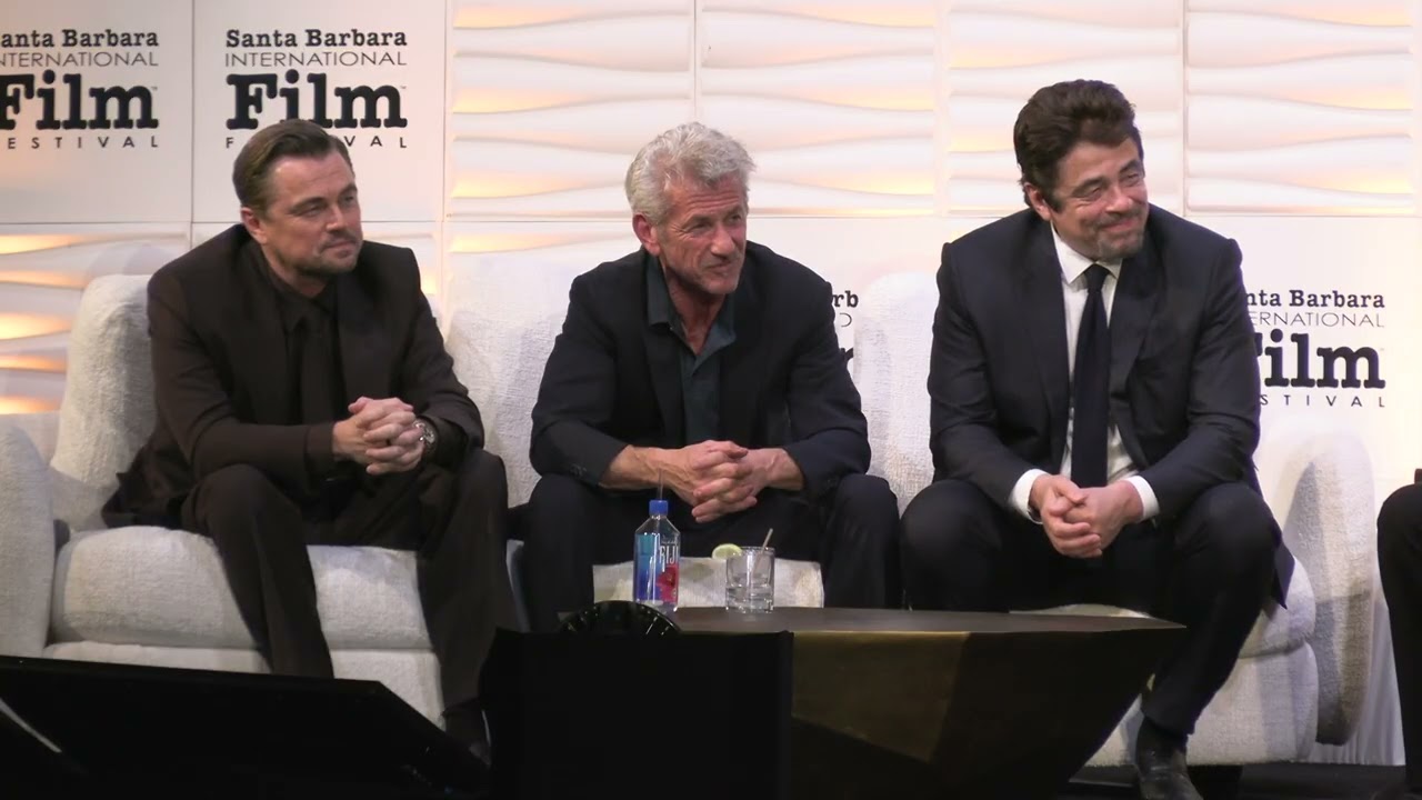 SBIFF 2026 — Пол Томас Андерсон вручает премию Hammond Cinema Vanguard Award Ди Каприо, Дель Торо...