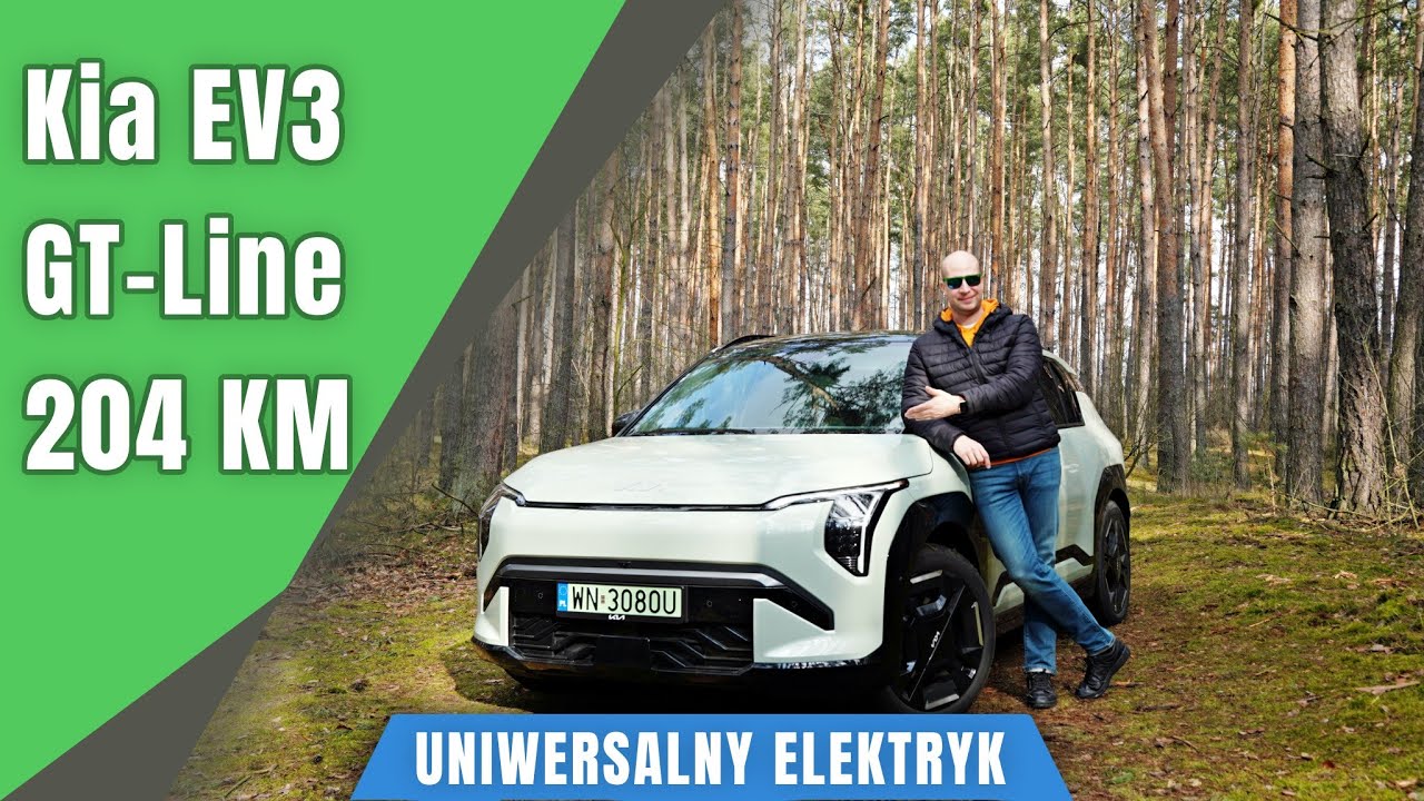 Kia EV3 204 KM GT-Line 2025. Uniwersalny elektryk!