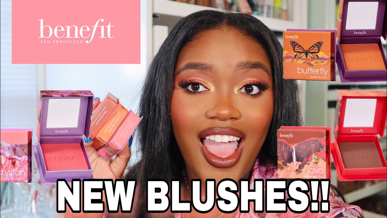 TESTING NEW BENEFIT WANDERFUL BLUSHES!!!