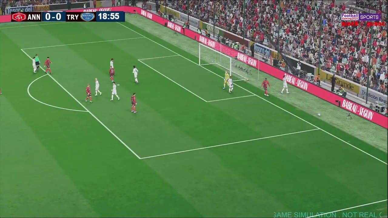 🔴Annecy vs Troyes | French Ligue 2 2025/26 | eFootball PES 21 Full Match Simulation Live