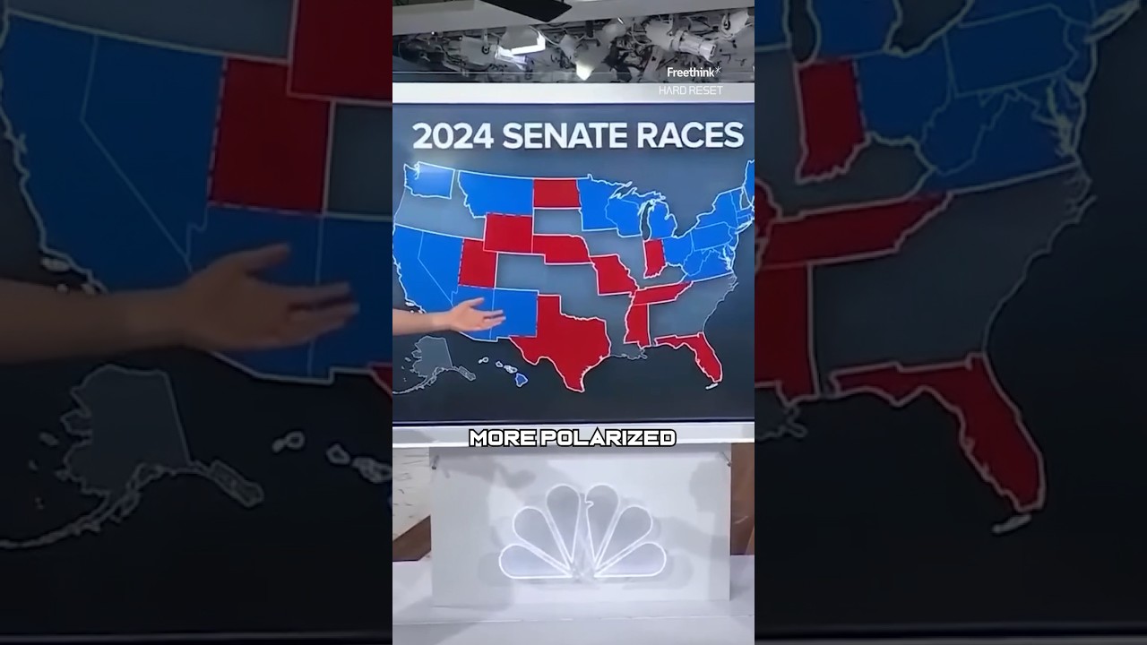 New study: &ldquo;Red vs. Blue states&rdquo; maps do this to your brain
