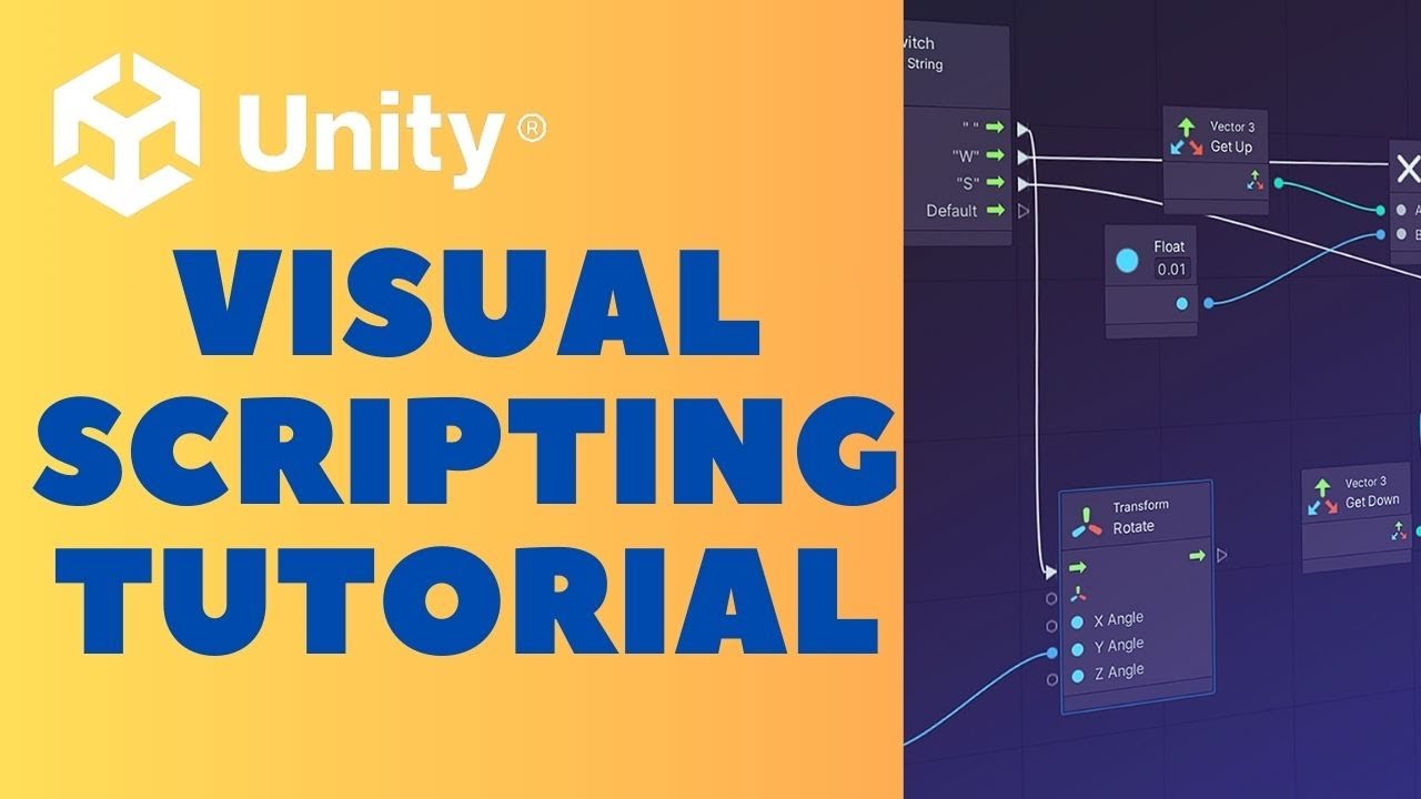 Unity Visual Scripting for Beginners :- Tutorial 1 ( Basic Player Movement)