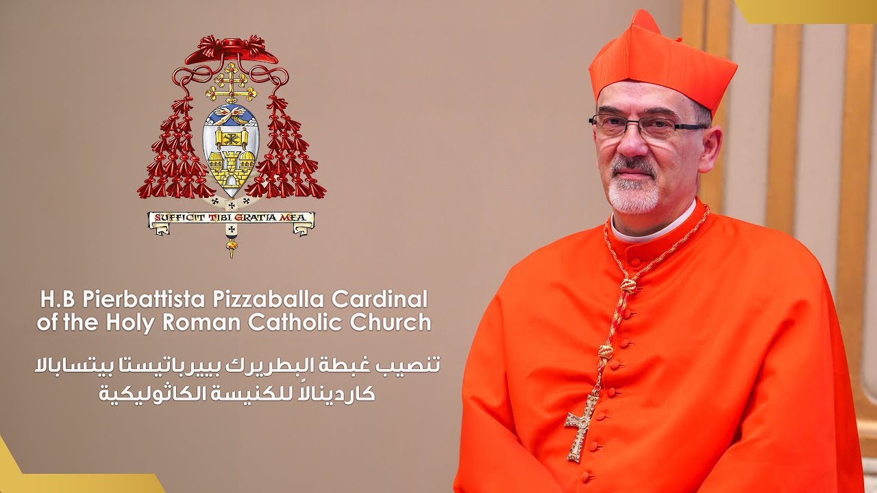 H.B Pierbattista Pizzaballa Cardinal of the Holy Roman Catholic Church