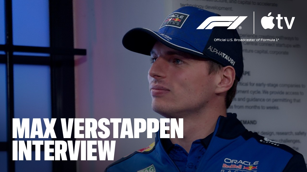 Max Verstappen &mdash; The Ebro Darden Interview | F1 on Apple TV