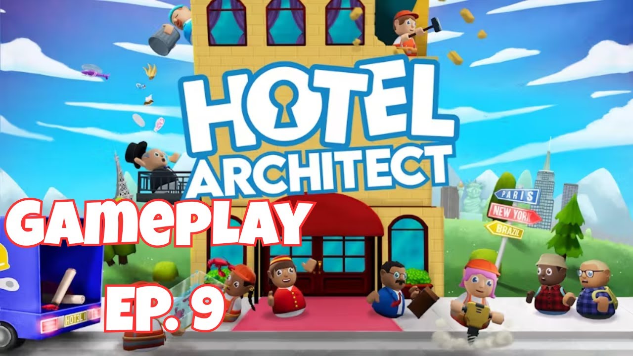 Hotel Architect - Cozy gameplay, EP. 9 Moving to Las Vegas | No Commentary