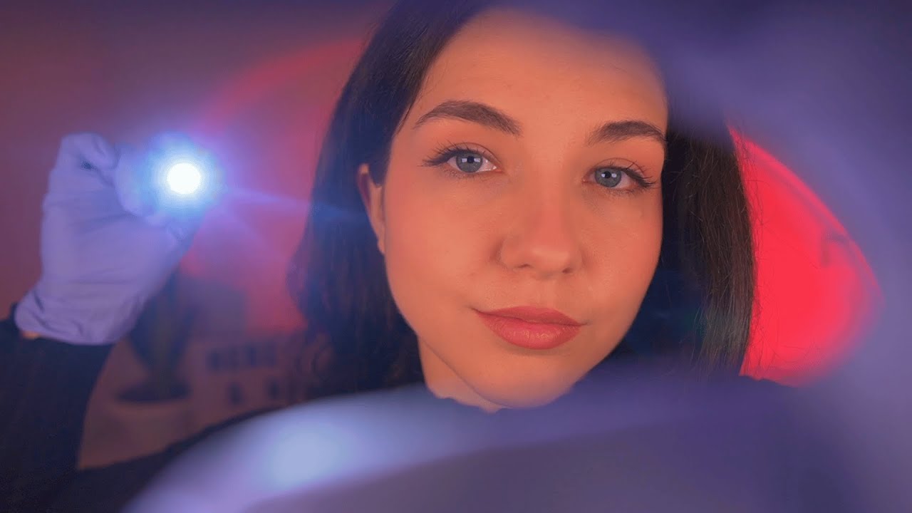 ASMR Hay algo en tus ojos, déjame ayudarte y revisar tu vista 👀 | Lonixy ASMR