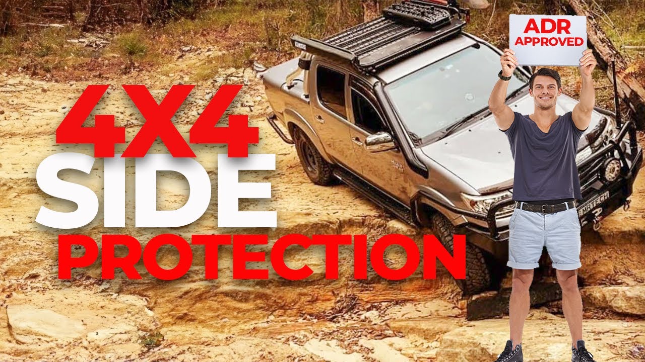 Rockarmor Rock slider Side Steps for your 4x4