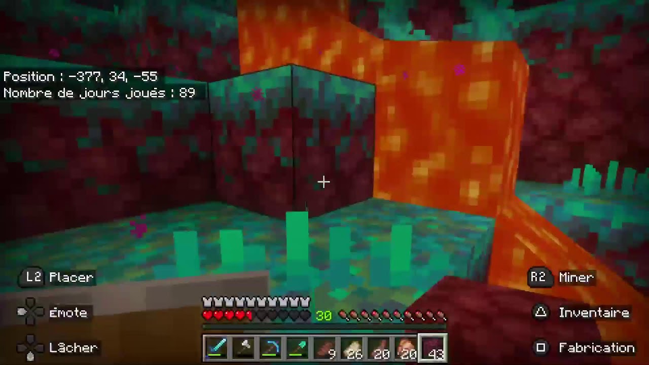 Live Minecraft debut de mon aventure #26