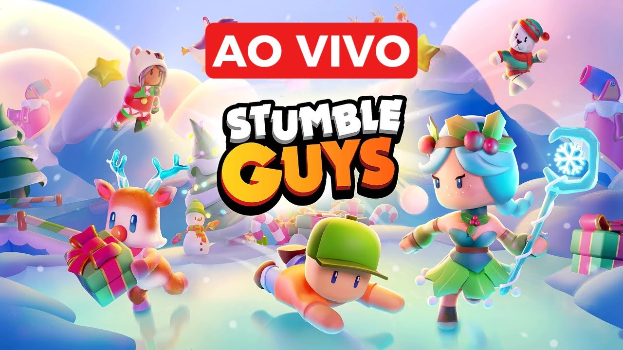 Jogando stumble guys