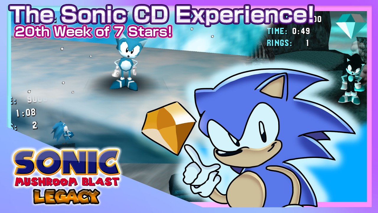 Blasting Off as Sonic in SM64! | 7 Star Week 20 #sm64 #sonic