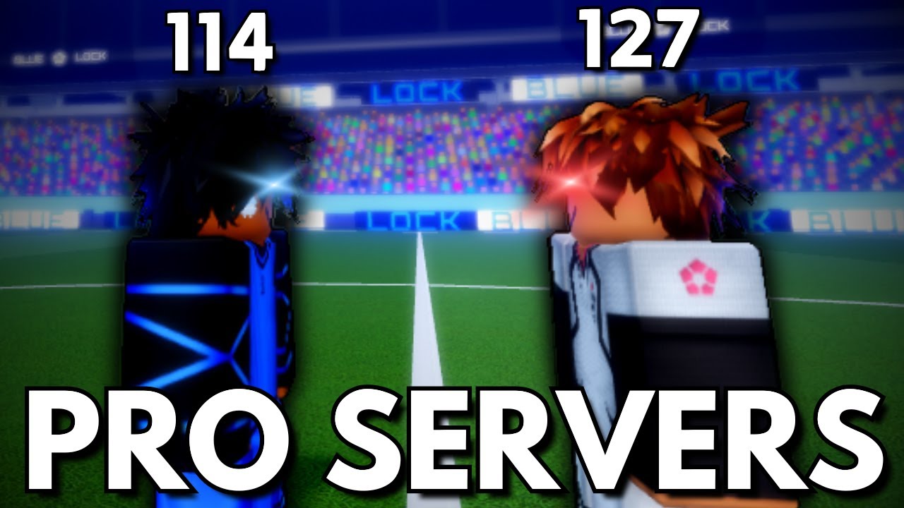 They added PRO SERVERS to Blue Lock Rivals