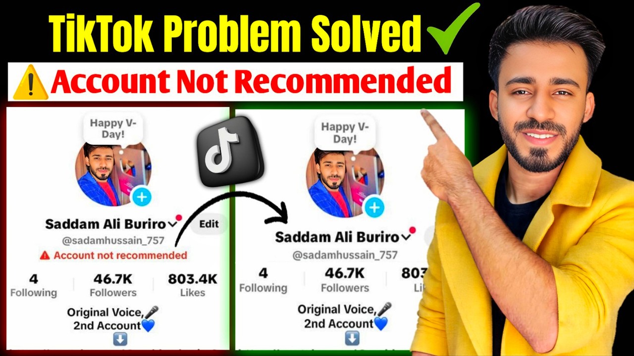 How to Fix TikTok Account Not Recommended Problem | 2026 Solution