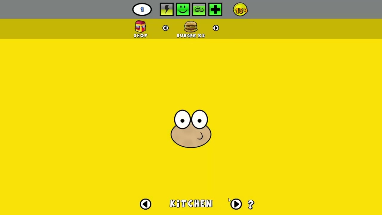 jugando la copia de pou que se llama mou es una cochinada