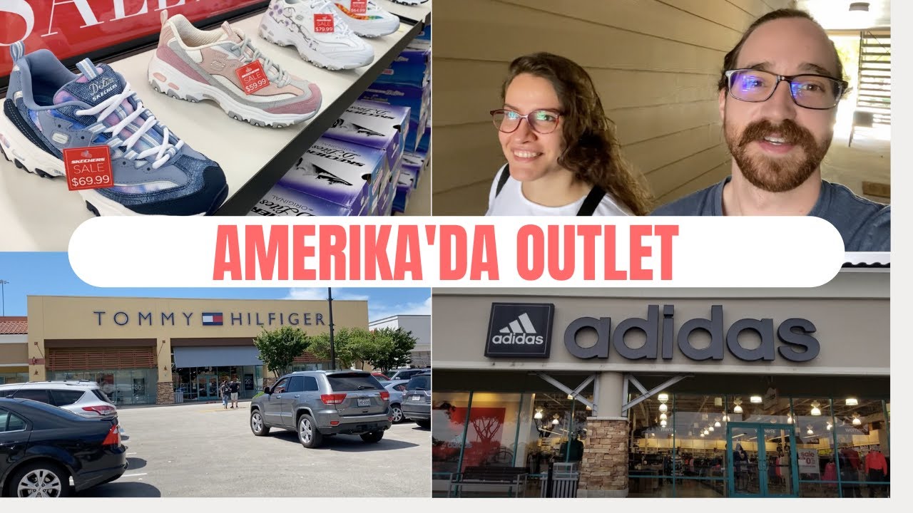 VLOG | Amerika'da Alışveriş, Tommy Hilfiger, Skechers, Adidas Outlet Fiyatları