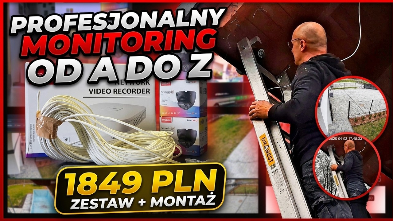 Profesjonalny Monitoring od A do Z -podgląd: WWW, Tel, HDMI