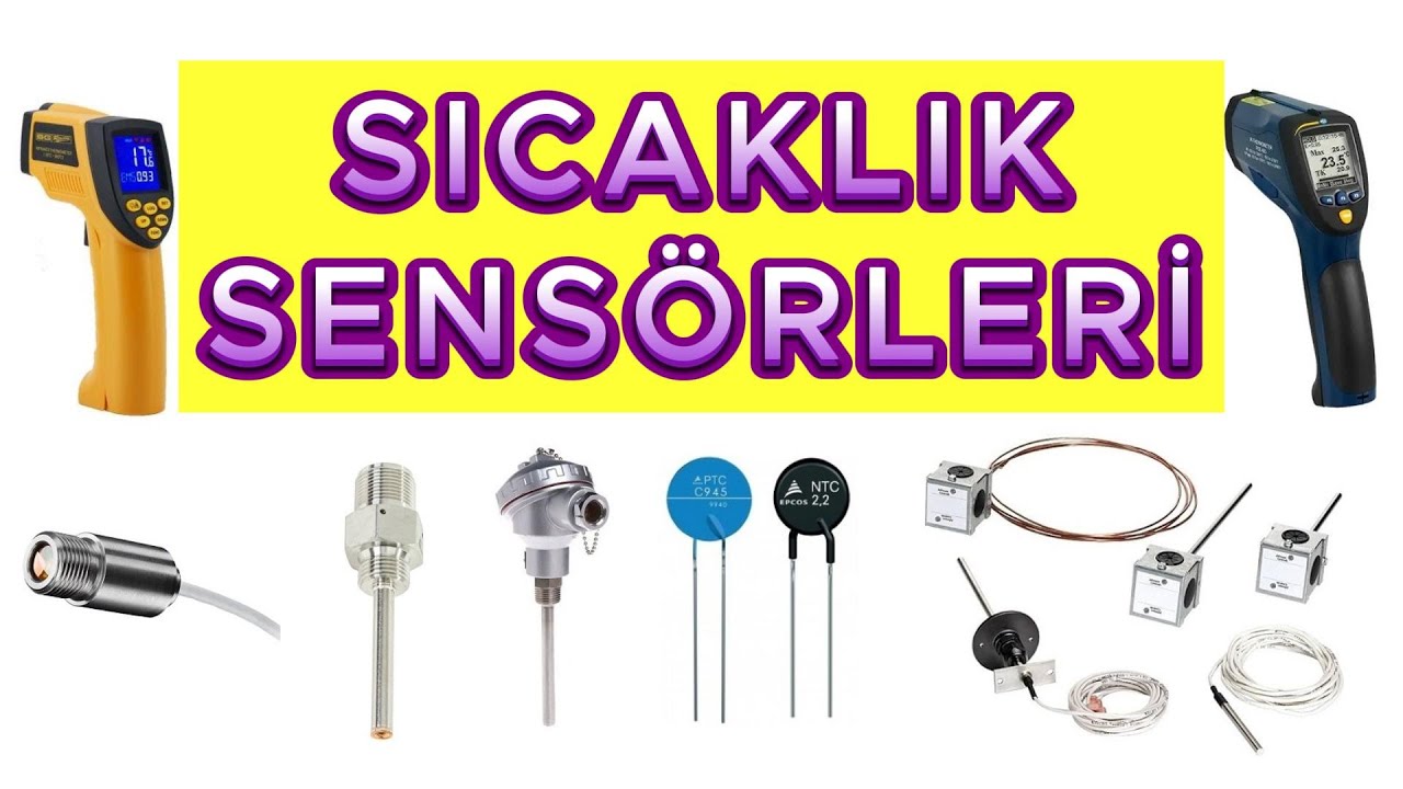 Sıcaklık Sensörleri: Temel Yapısı ve Çalışma Prensibi   #sıcaklık #sensor #teknoloji #elektronik
