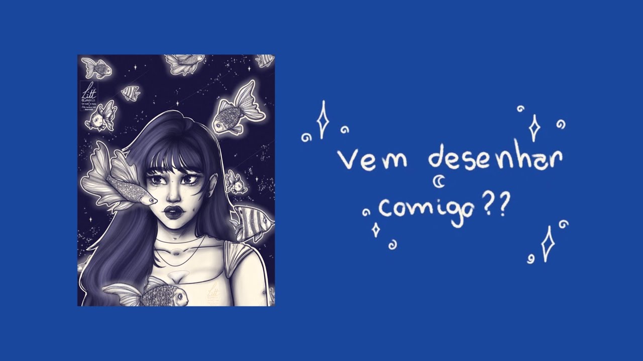 °• Meu processo de desenho •°