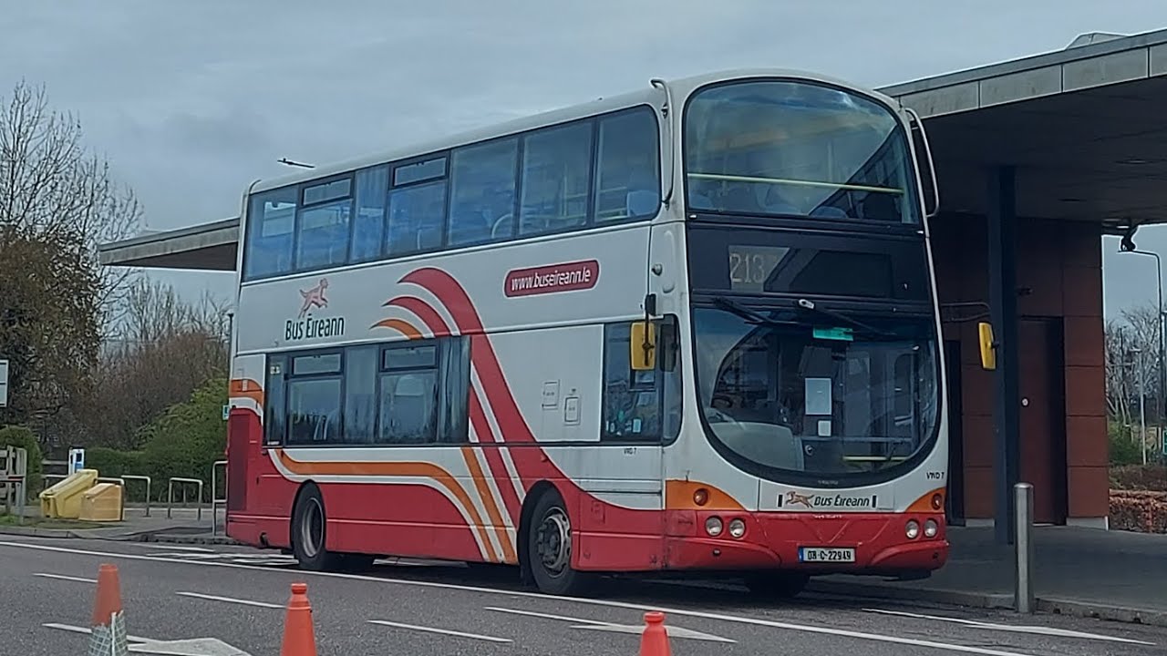 Bus Eireann VWD7 Volvo B9TL Route 213 St Patrick's Street to Black Ash Park & Ride