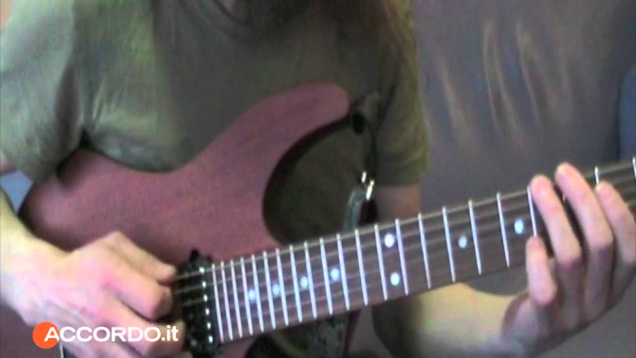 Futuristic Guitar: Lezione con Guthrie Govan - Simmetrie su accordi alterati - di Gianni Rojatti