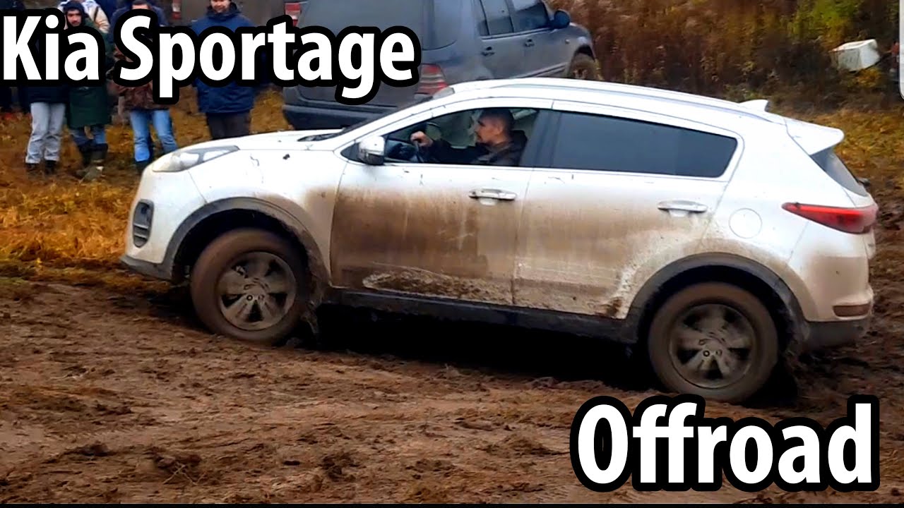 KIA SPORTAGE / Tries his hand at off road driving