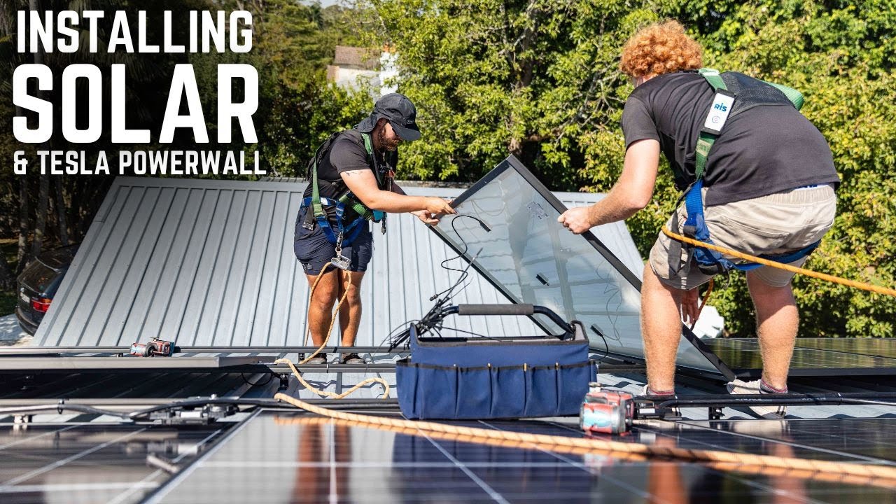 15kW Solar Install with Tesla Powerwall 2