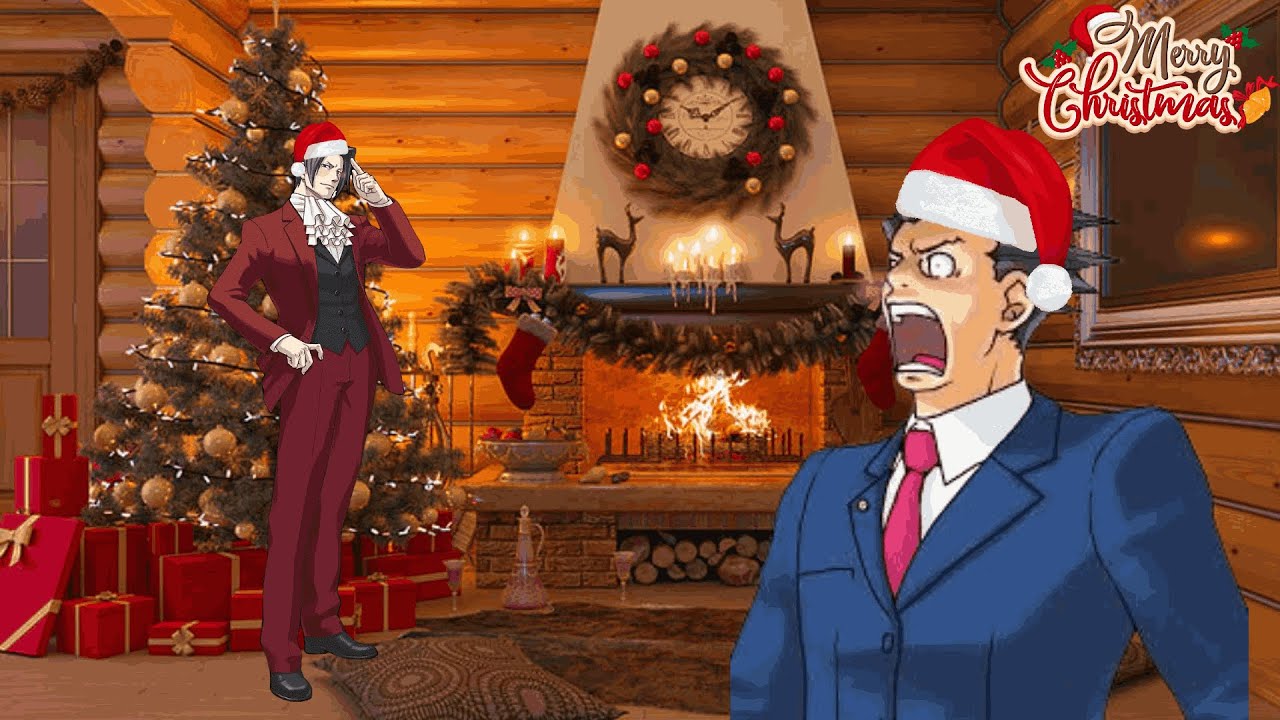 Merry Yaoi-mas - Ace Attorney Narumitsu/Mitsunaru