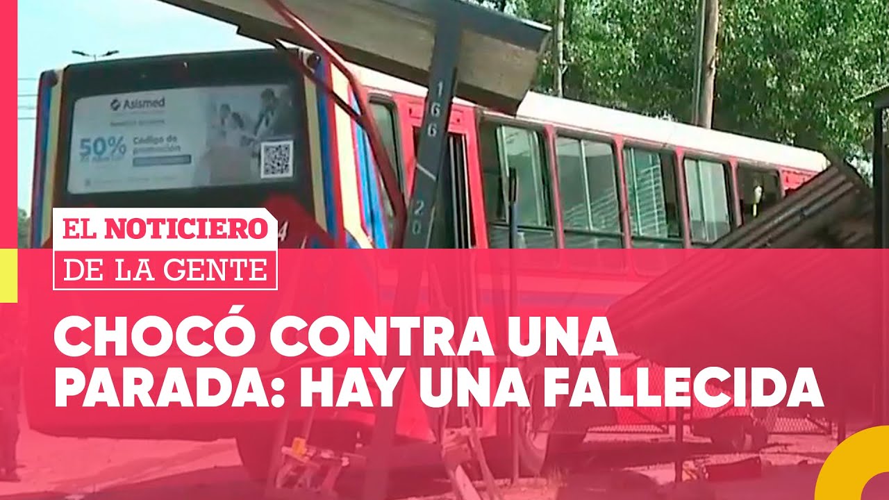 PERDIÓ EL CONTROL del COLECTIVO y PROVOCÓ una TRAGEDIA #ElNotiDeLaGente