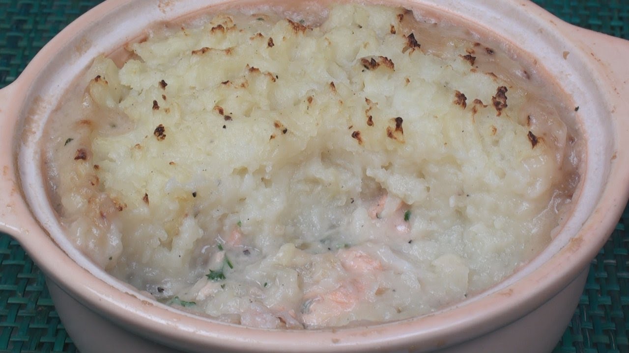 Creamy Fish and Mushroom Pie Recipe