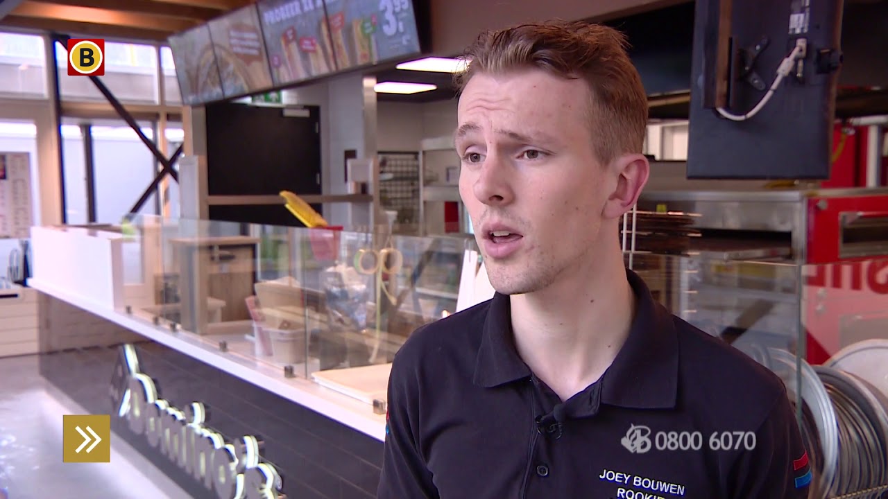 Drie overvallers beroven pizzeria