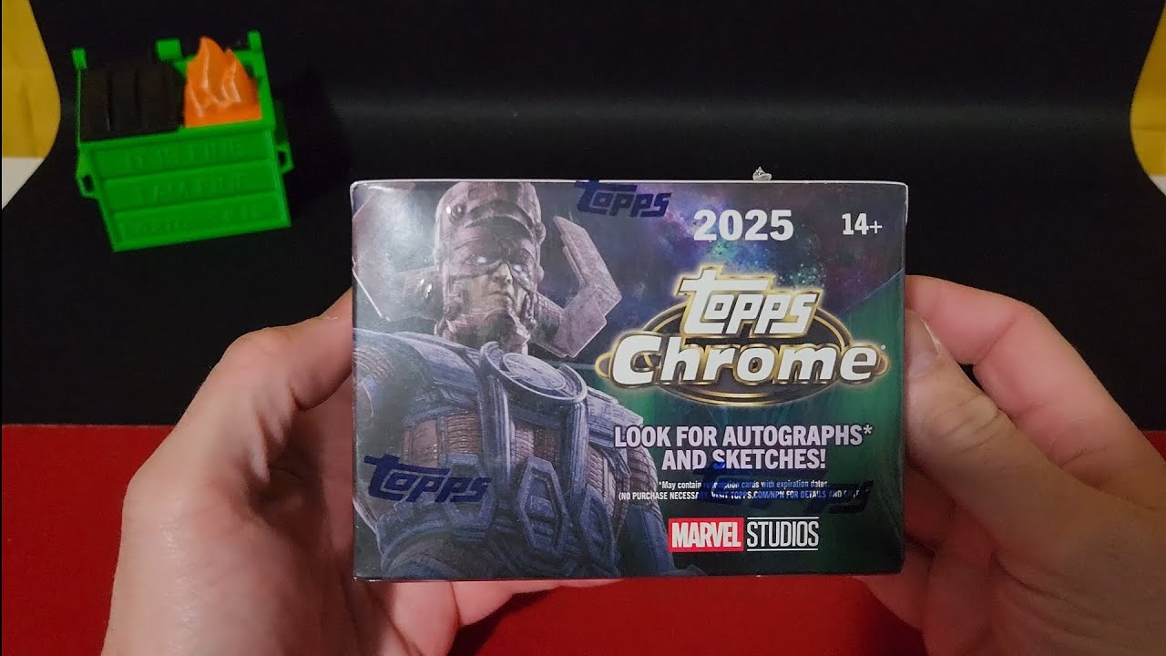 Карточка 2025 Topps Chrome Mavel Studios! Сможем ли мы вытащить что-нибудь приличное?
