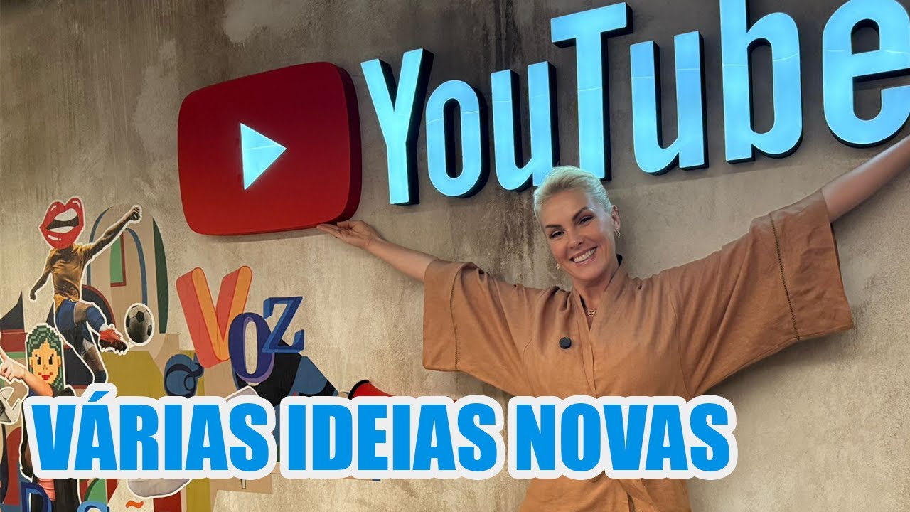 TOUR PELO ESCRITÓRIO DO YOUTUBE l ANA HICKMANN