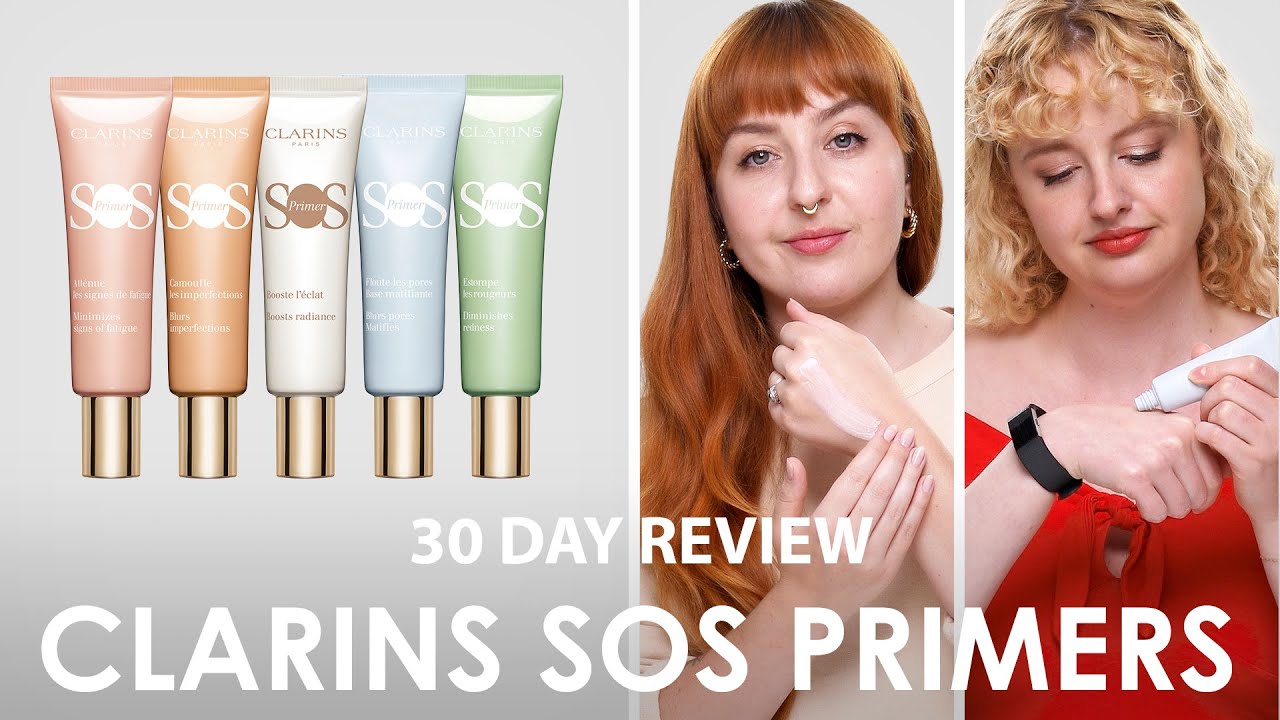 30 Day Team Review Clarins SOS Primers