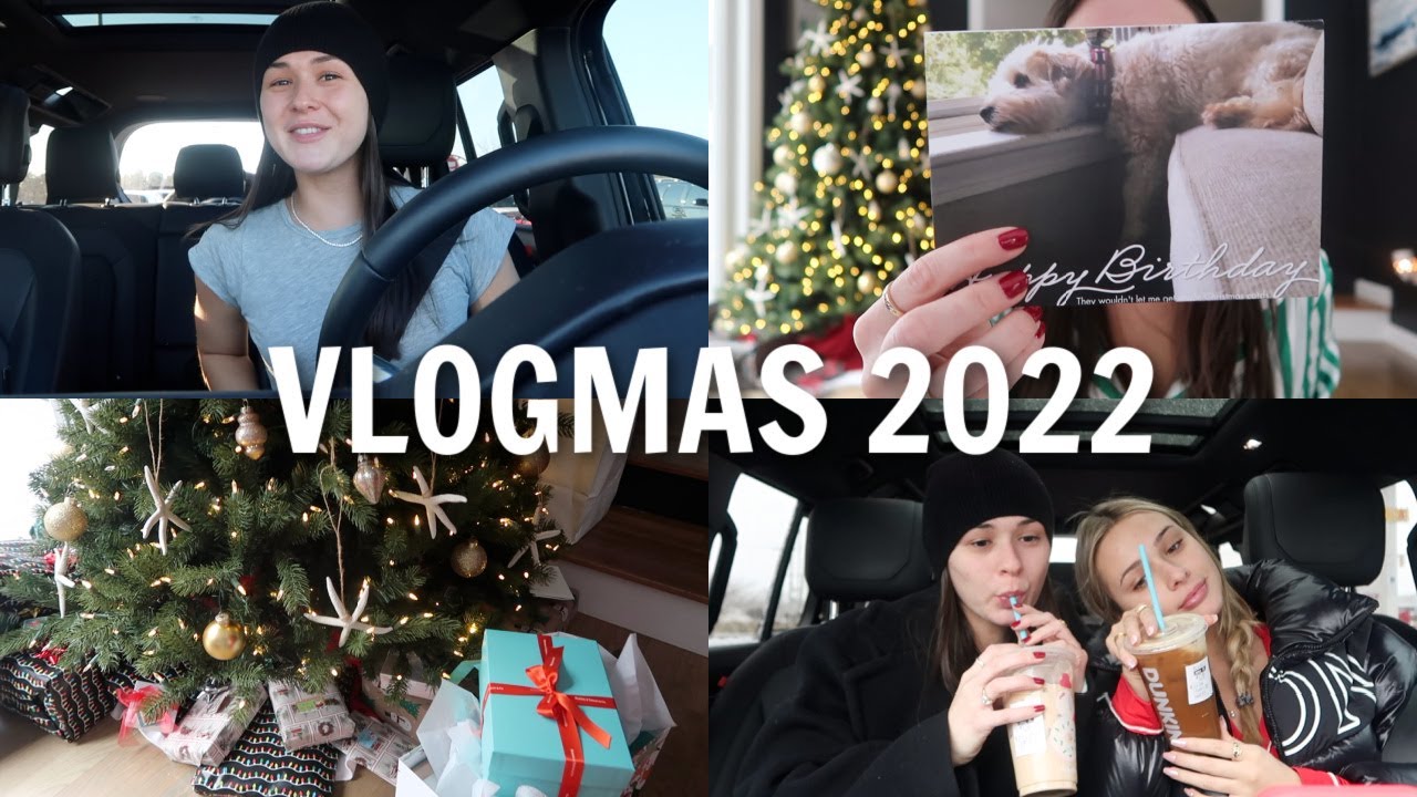VLOGMAS: celebrating Christmas on Cape Cod + what I gave for Christmas!